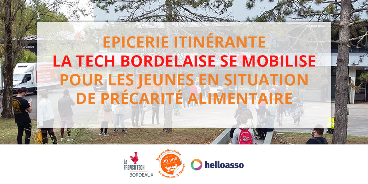 Image de l'évenement Mobilisation générale de la Tech bordelaise au profit des jeunes précaires