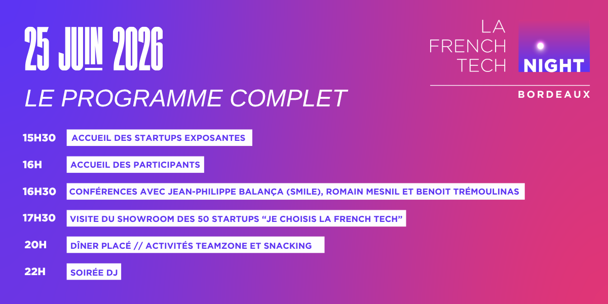 Tout savoir sur La French Tech Night Bordeaux 2026