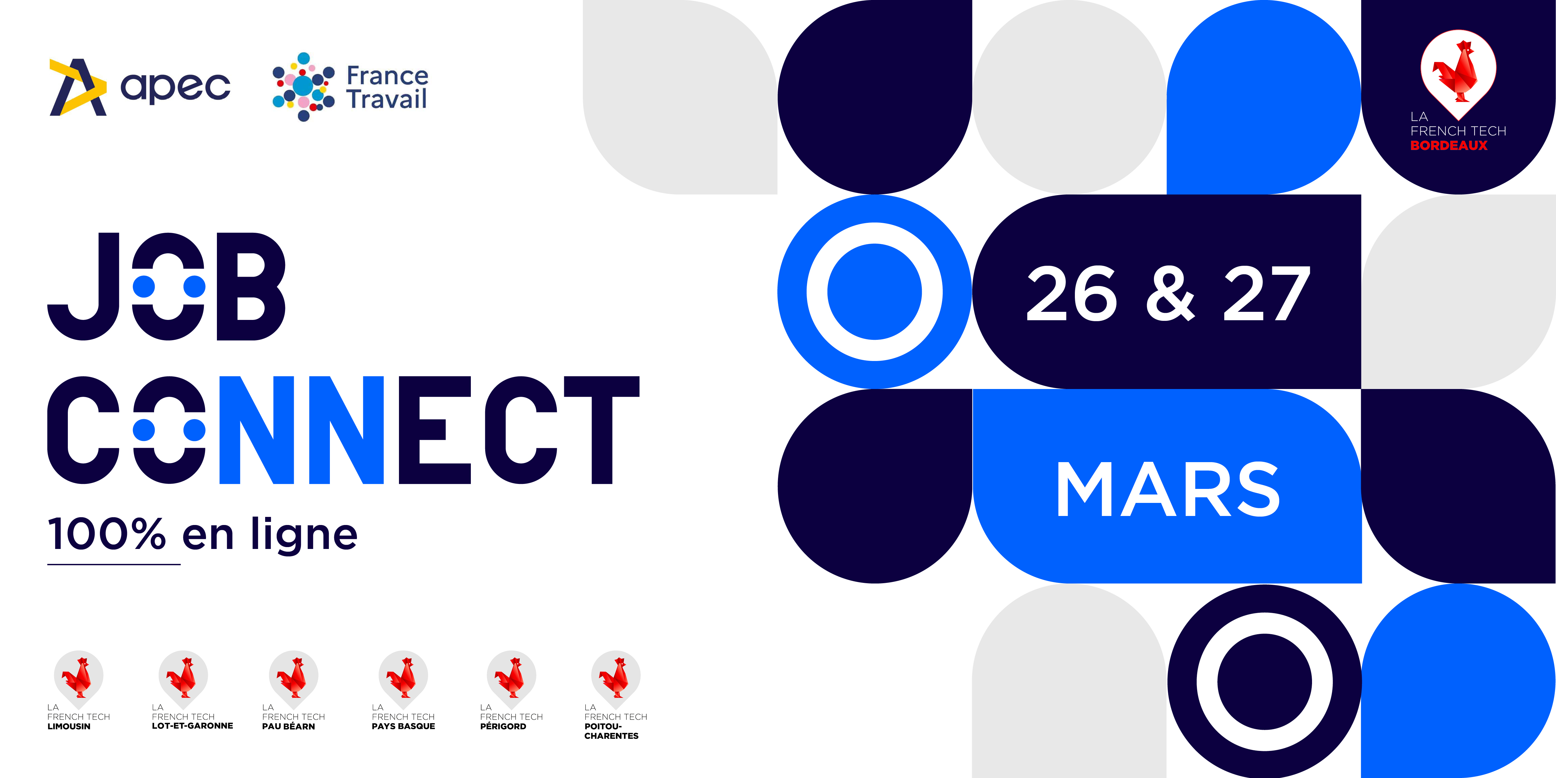 Un nouveau Job Connect 100% en ligne les 26 et 27 mars 2026 !