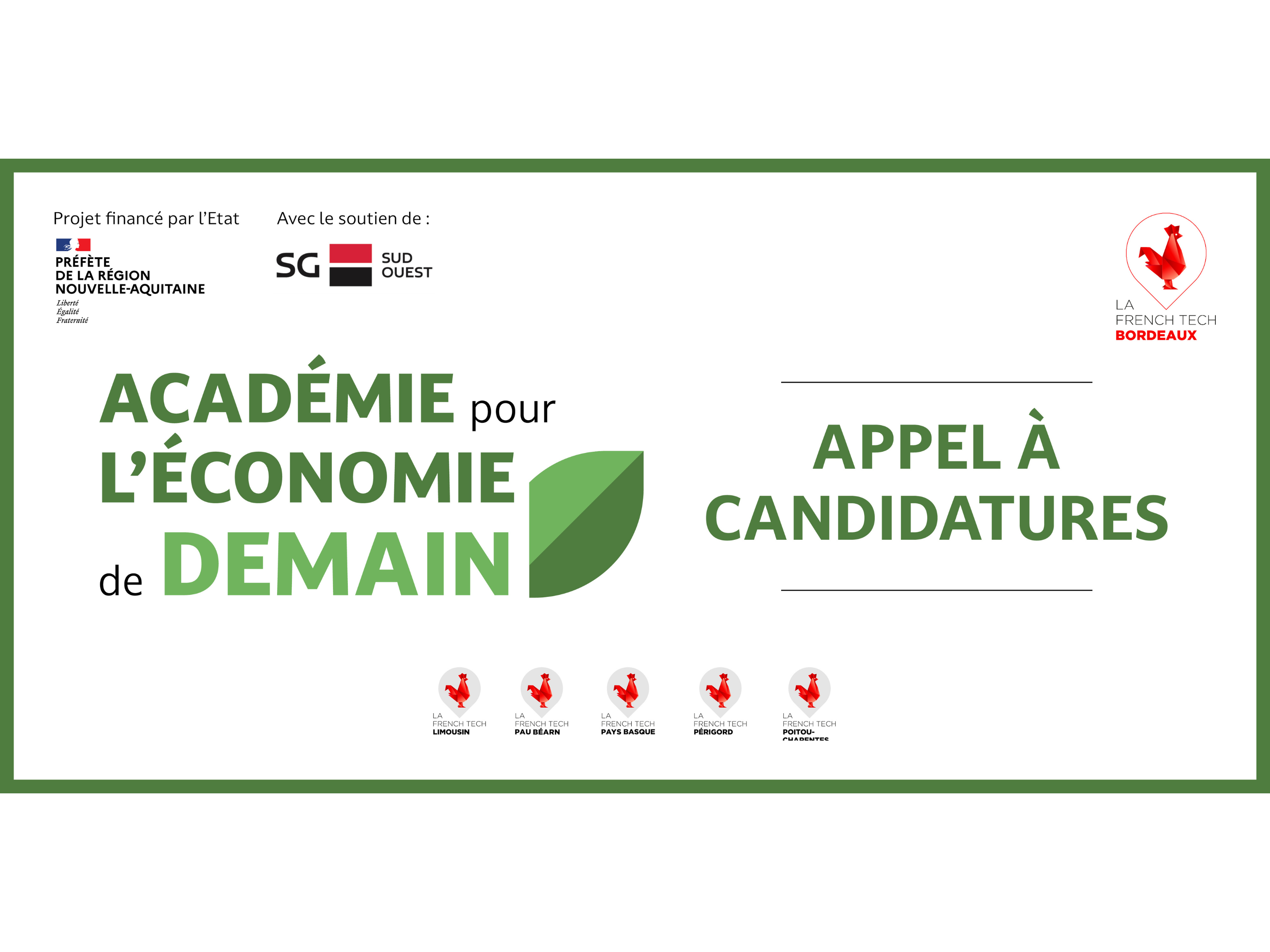 Académie pour l'Économie de Demain #2 : candidatez avant le 4 septembre !