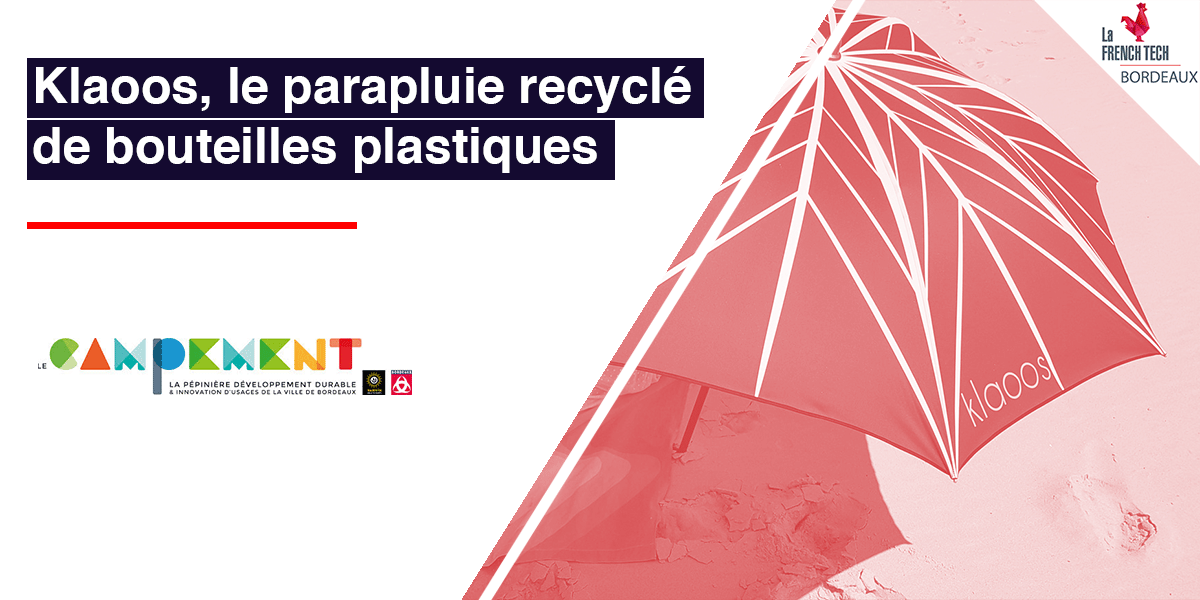Image de l'évenement Klaoos, le parapluie recyclé de bouteilles plastiques