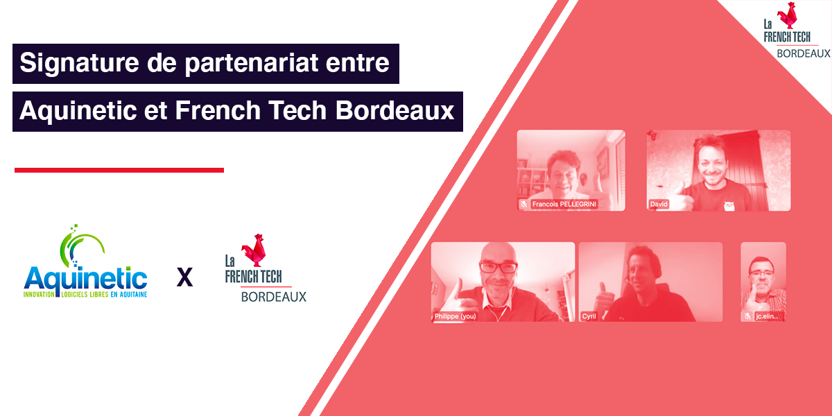 Image de l'évenement Signature du partenariat Aquinetic – French Tech Bordeaux