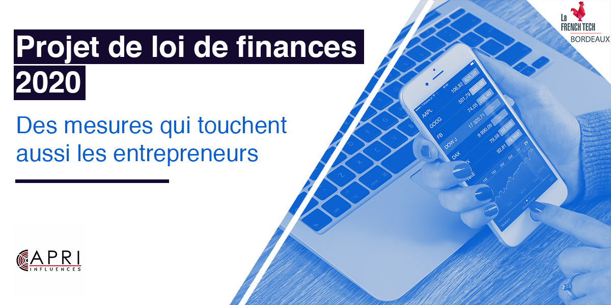 Image de l'évenement PROJET DE LOI DE FINANCES 2020, des mesures qui touchent aussi les entrepreneurs