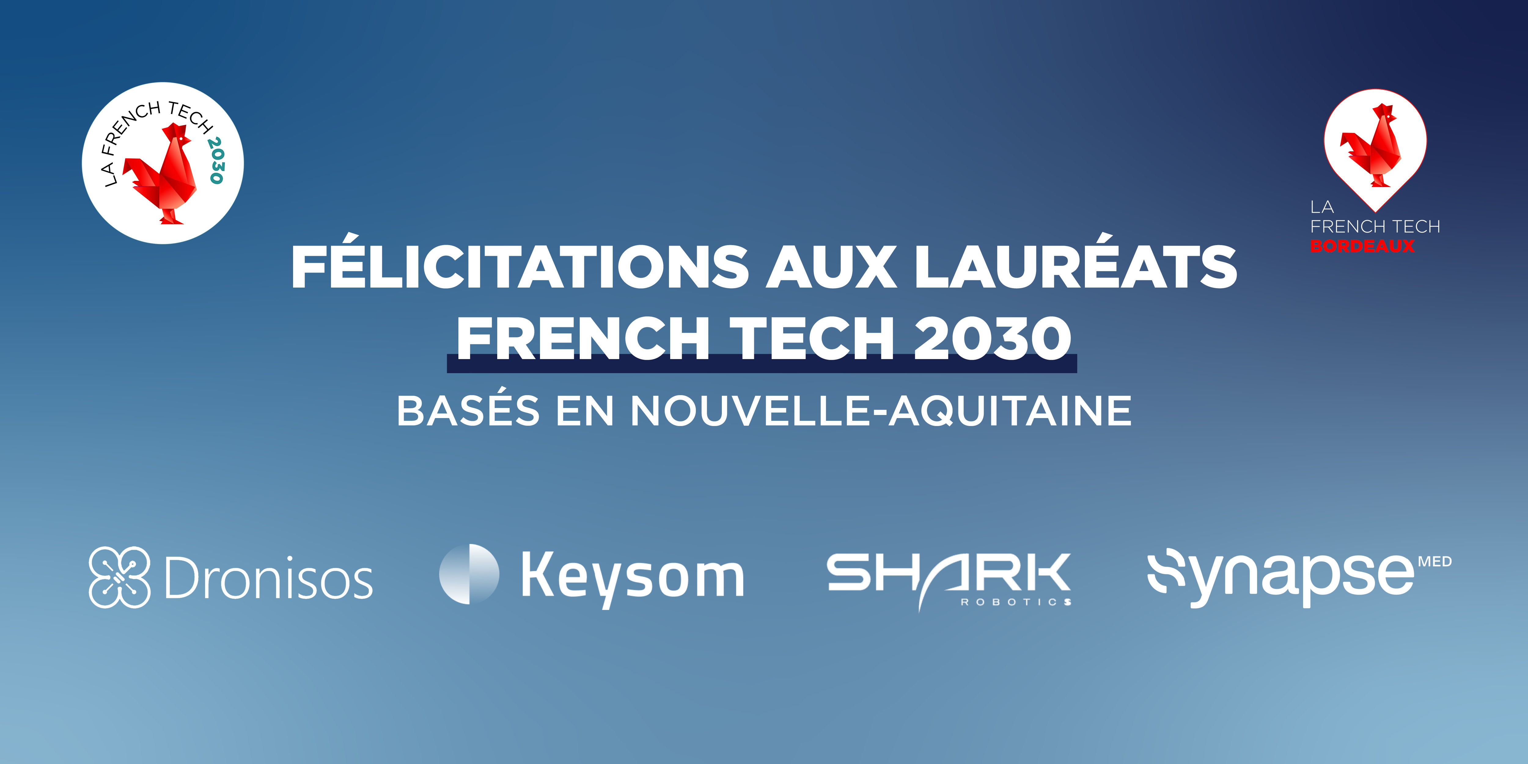 Quatre startups de Nouvelle-Aquitaine dans la promotion 2025 du French Tech 2030