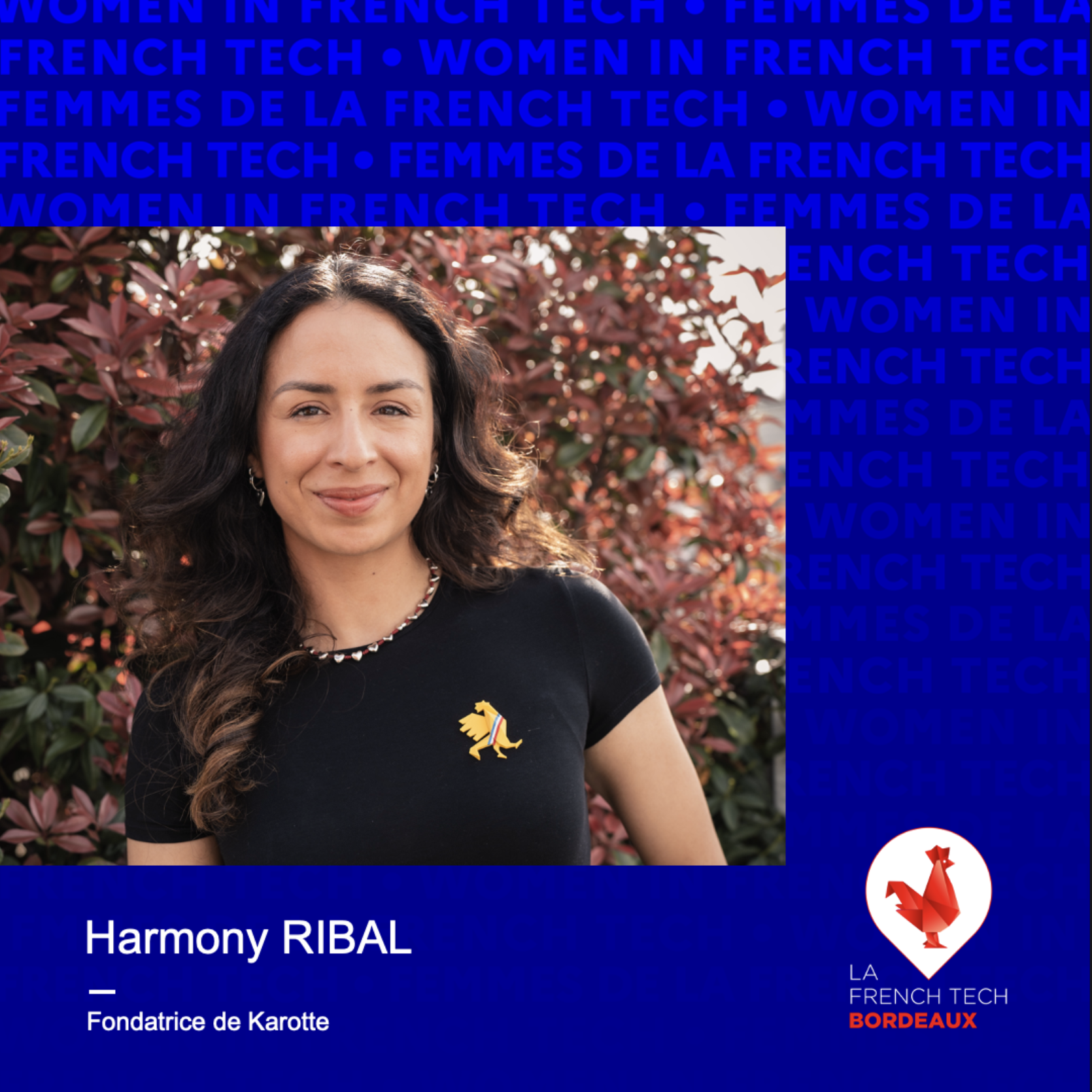 Image de l'évenement Femmes de La French Tech / Women in French Tech : Harmony Ribal, Karotte