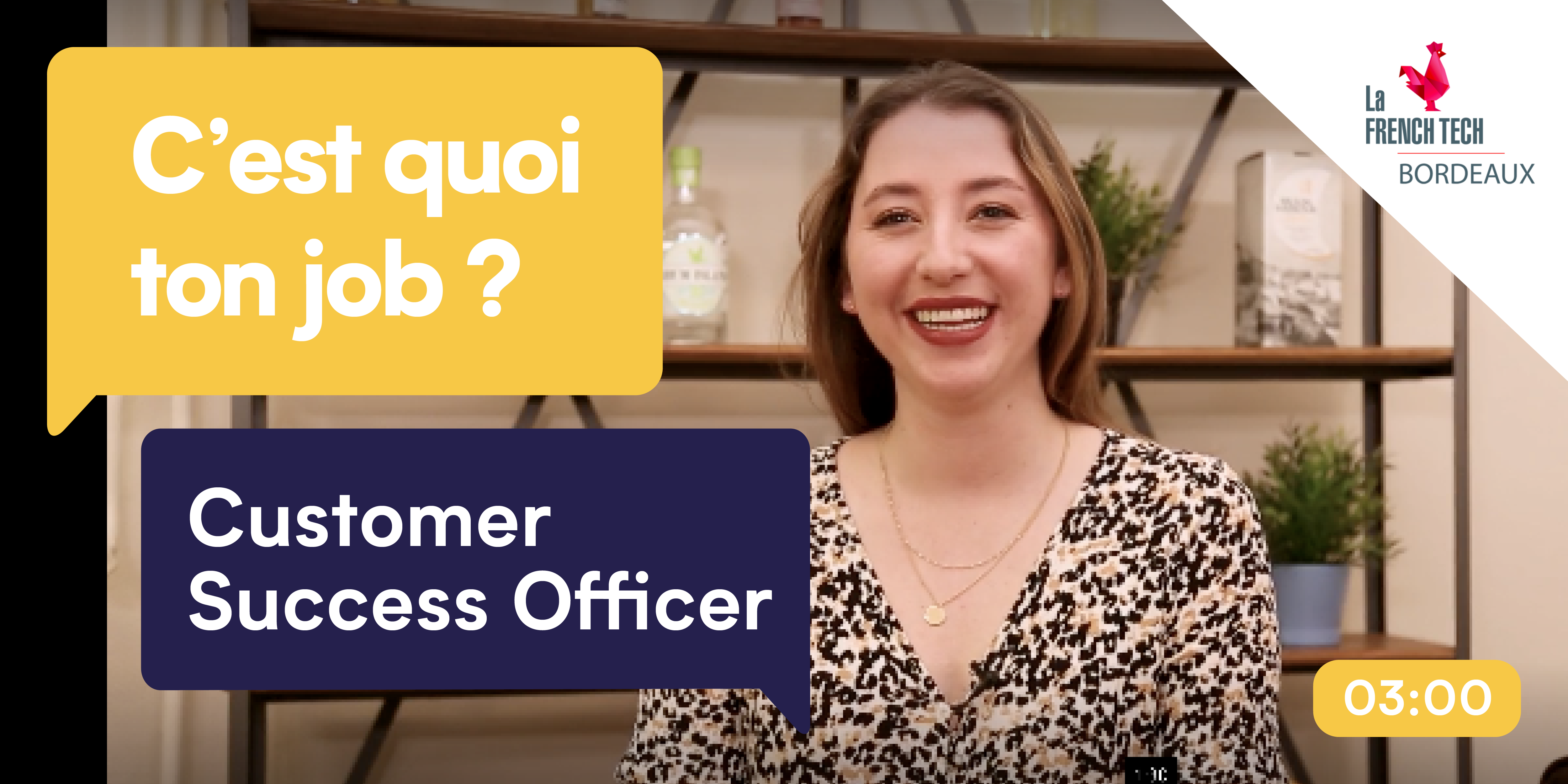 Image de l'évenement C'est Quoi Ton Job ? – E5 – Customer Success Officer