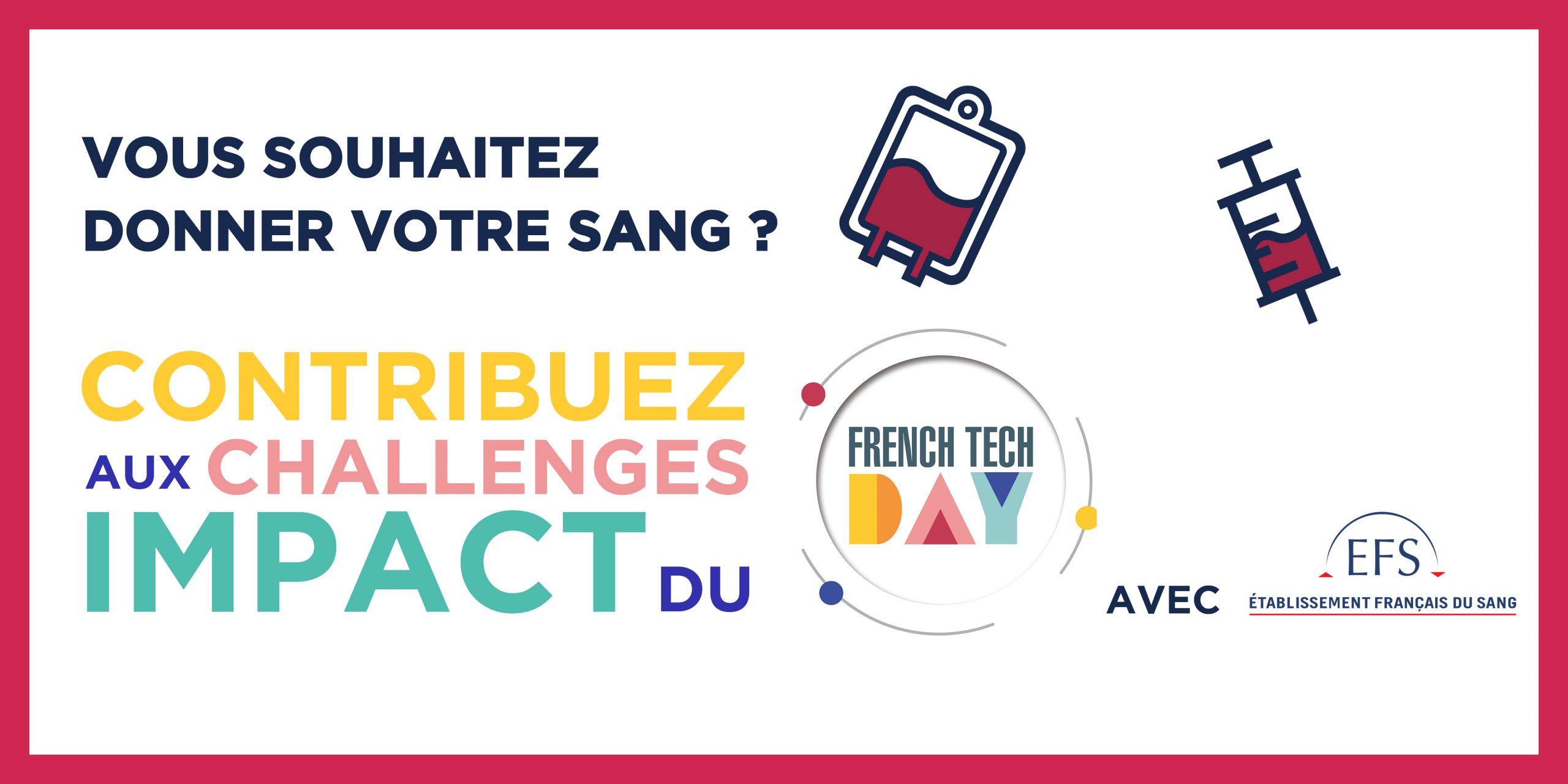 Image de l'évenement Challenges Impact du French Tech Day : soutenir l’Établissement français du sang
