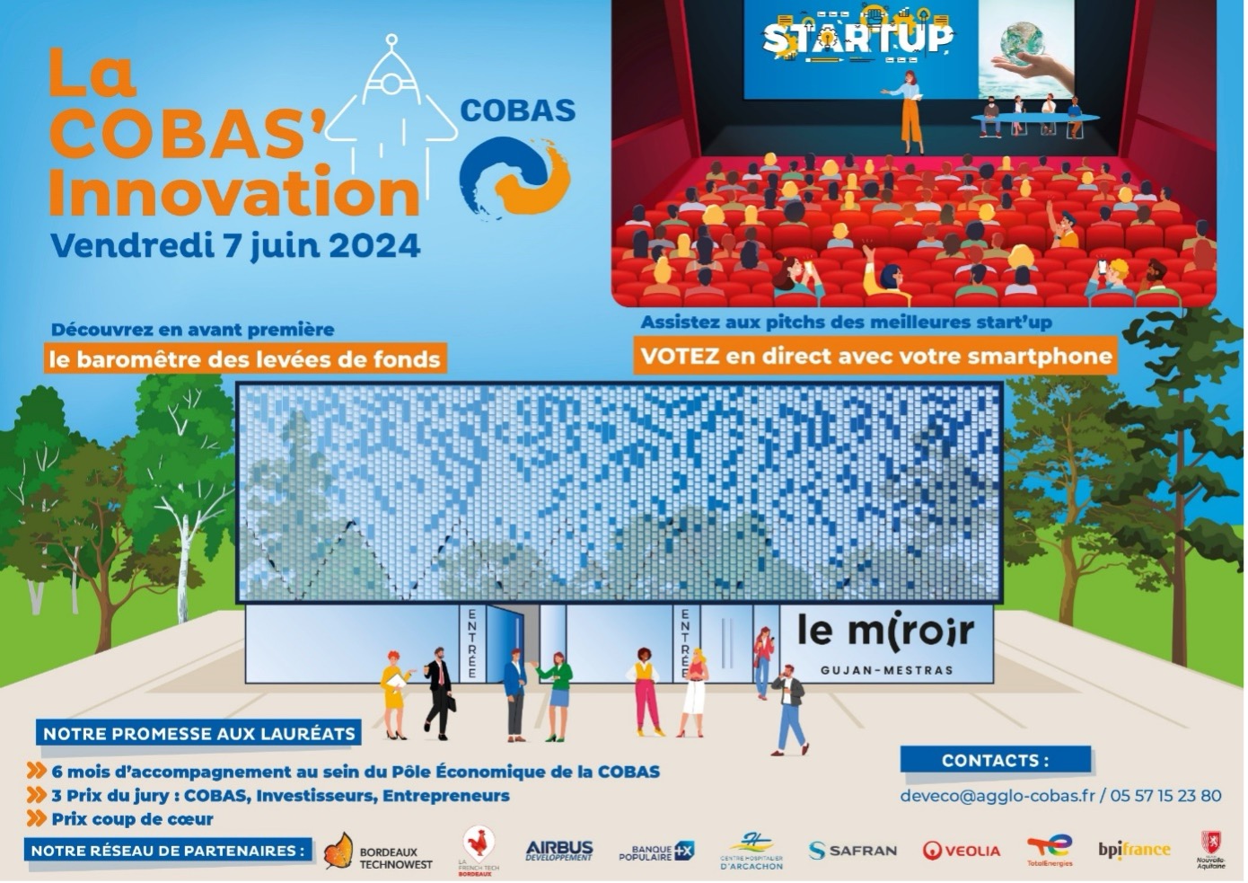 Image de l'évenement La COBAS’Innovation, nouvel événement économique marquant le 7 juin à Gujan-Mestras