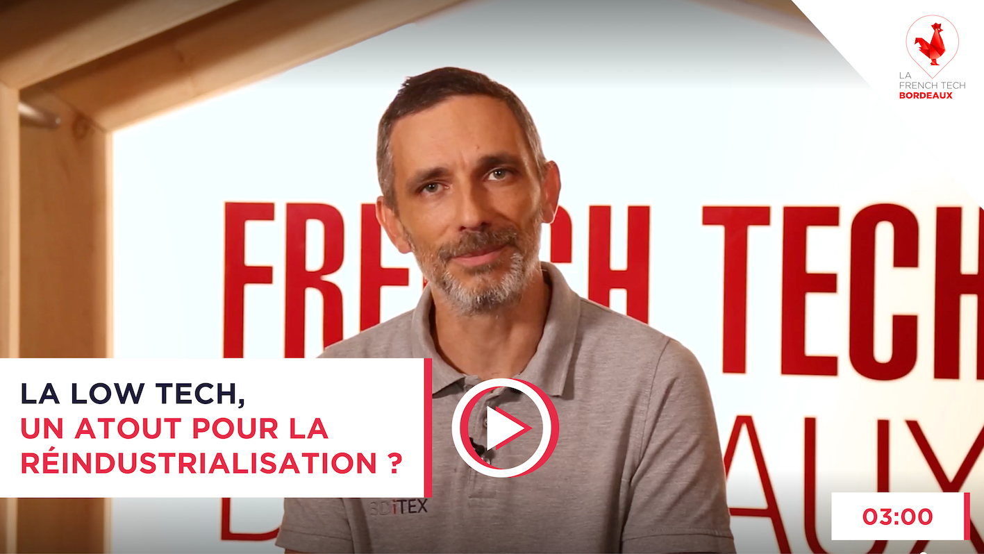 Image de l'évenement French Tech Box E45 – Bertrand Lainé, 3Ditex – La low tech, un atout pour la réindustrialisation ?
