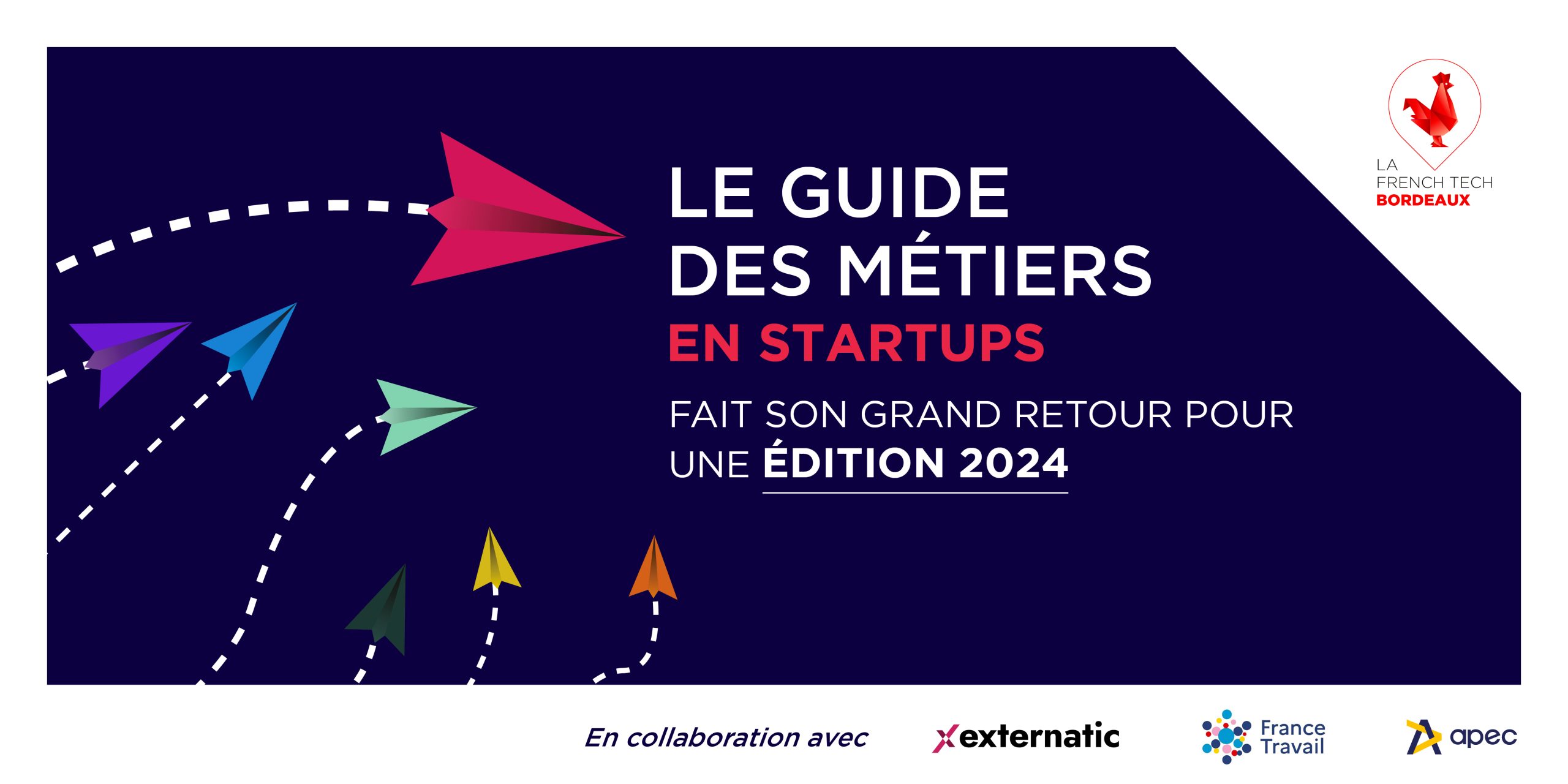 Image de l'évenement Le Guide des Métiers en Startups 2024 est disponible