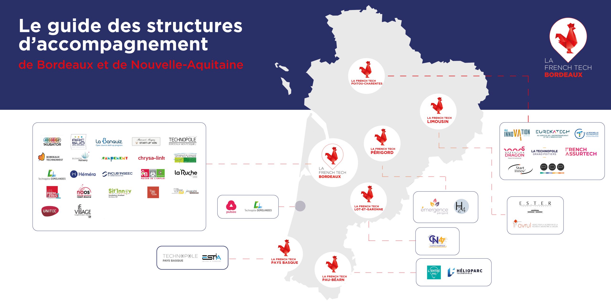 Image de l'évenement Le guide des structures d’accompagnement de Bordeaux et de Nouvelle-Aquitaine !