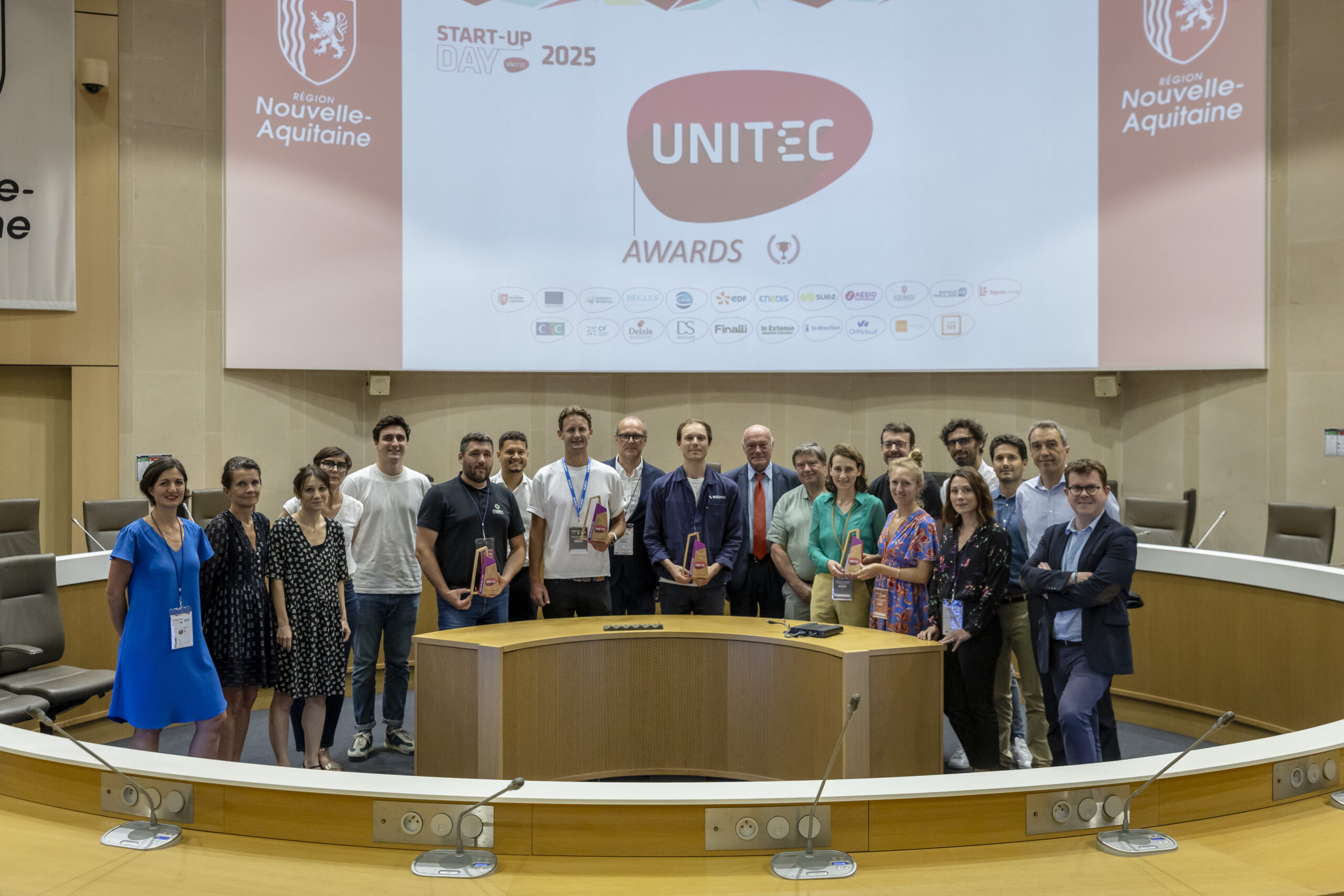 Image de l'évenement Unitec Awards 2025 : 5 startups lauréates