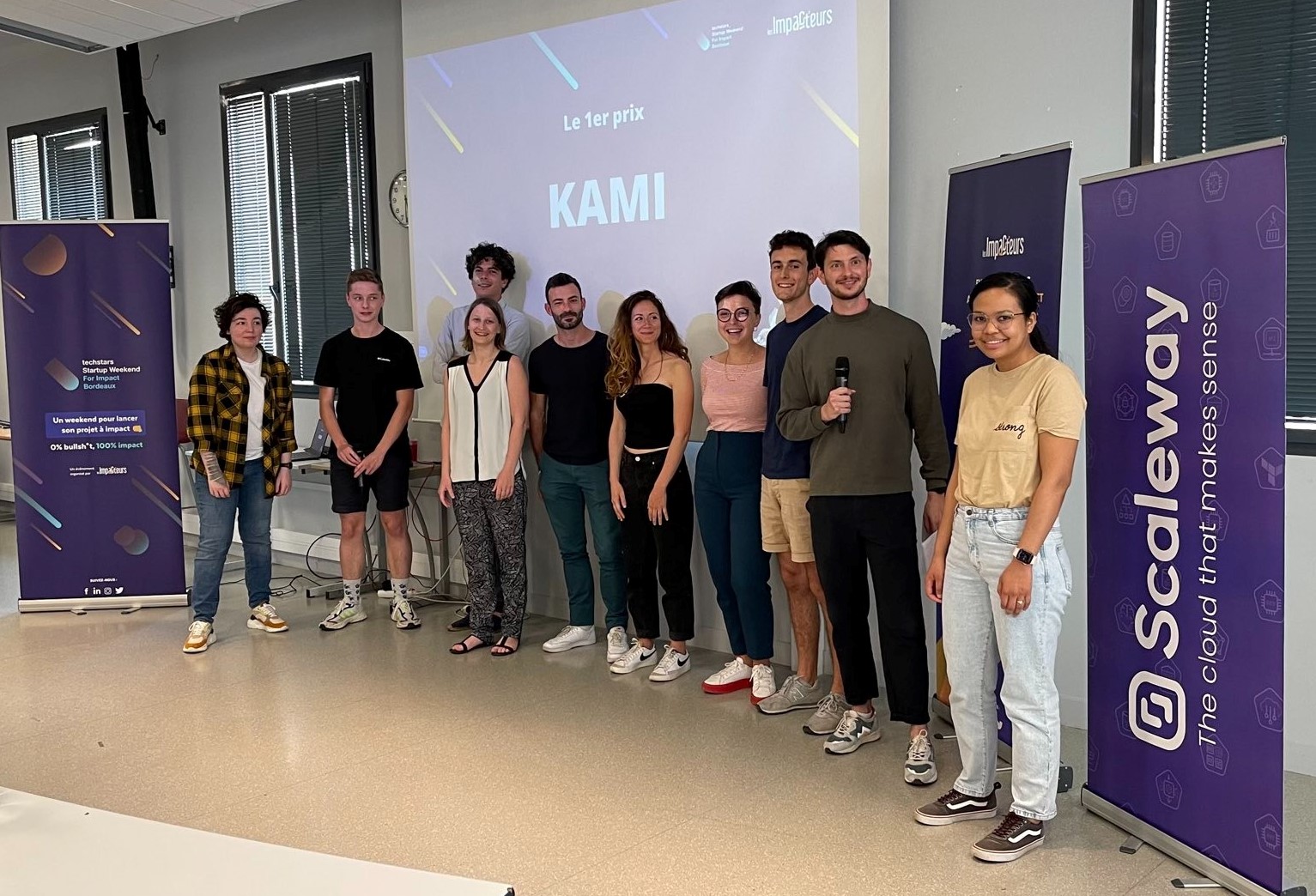 Image de l'évenement Startup Week-end : voici les lauréats de l’édition Impact à Bordeaux