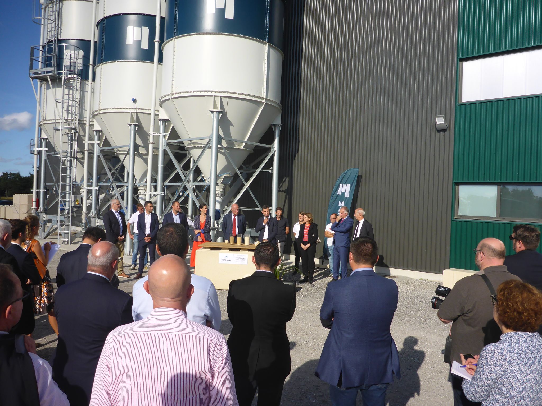 Image de l'évenement Materrup inaugure son tout premier site industriel
