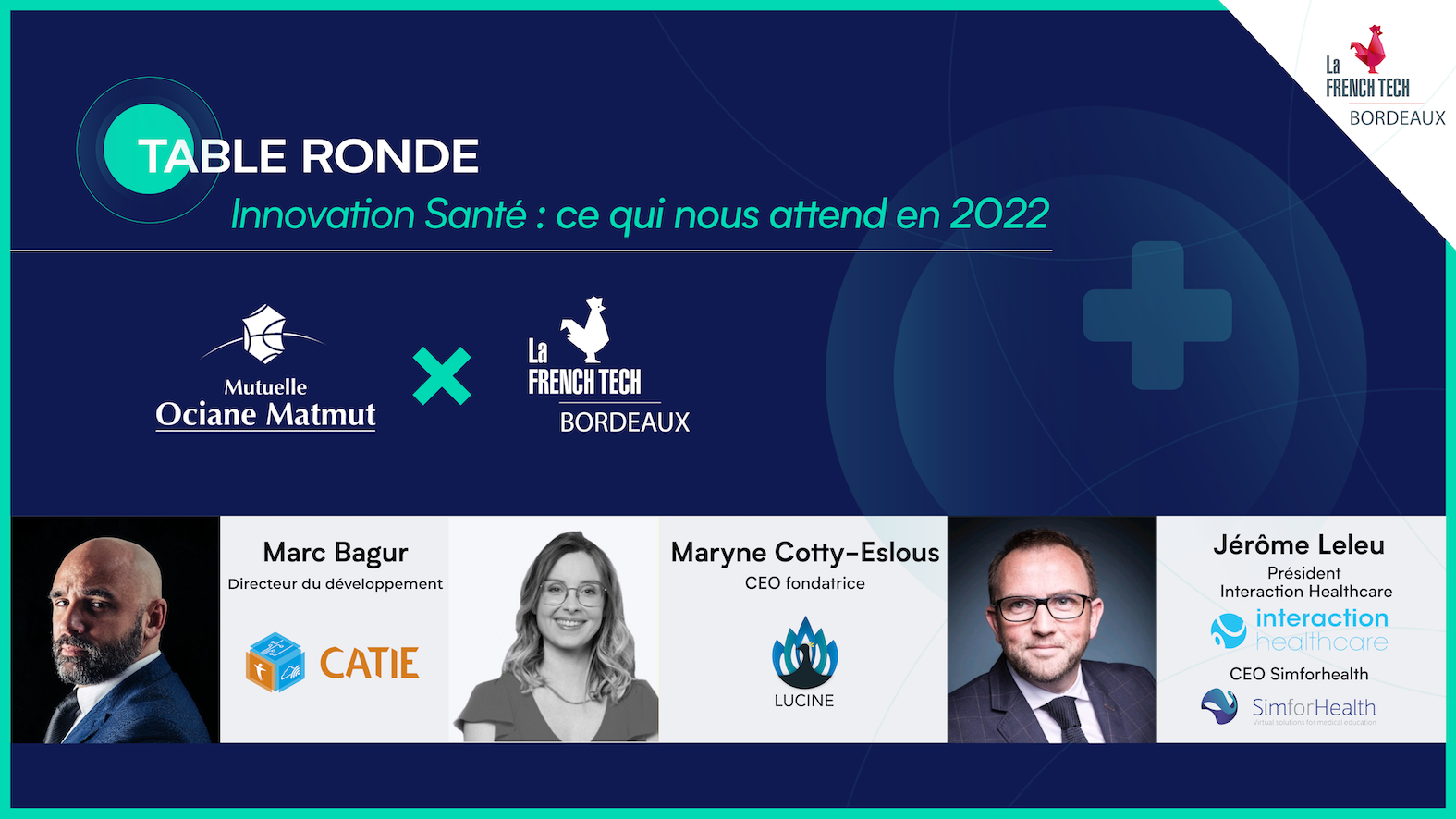 Image de l'évenement Replay / Innovation en santé, ce qui vous attend en 2022