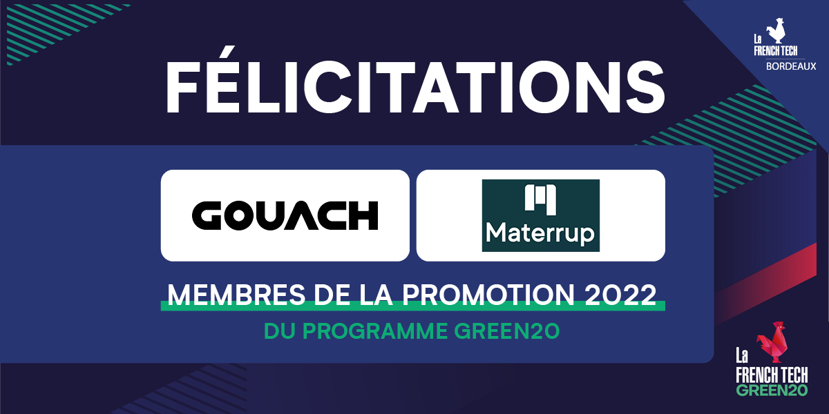 Image de l'évenement Gouach et Materrup intègrent la promotion 2022 du programme Green20