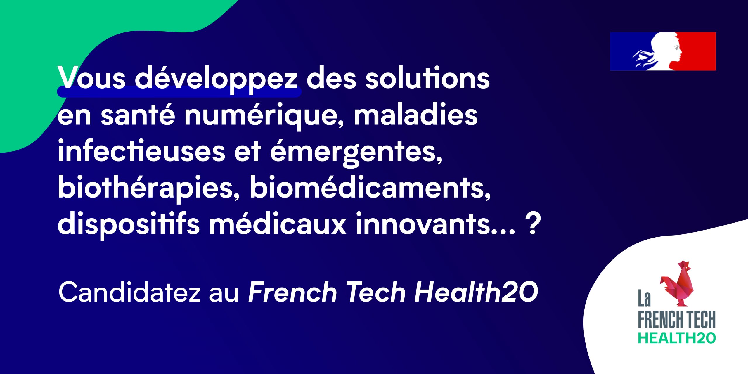 Image de l'évenement French Tech Health20 : un nouveau programme pour les startups de la santé