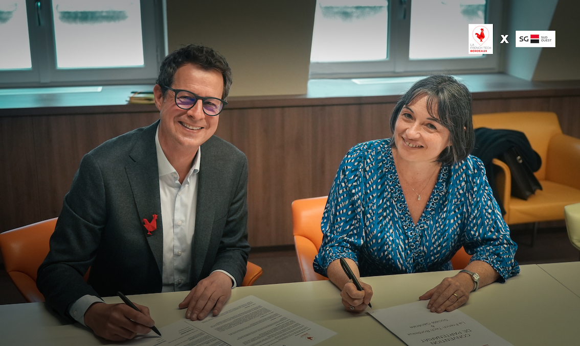 Image de l'évenement SG Sud Ouest nouveau partenaire de La French Tech Bordeaux