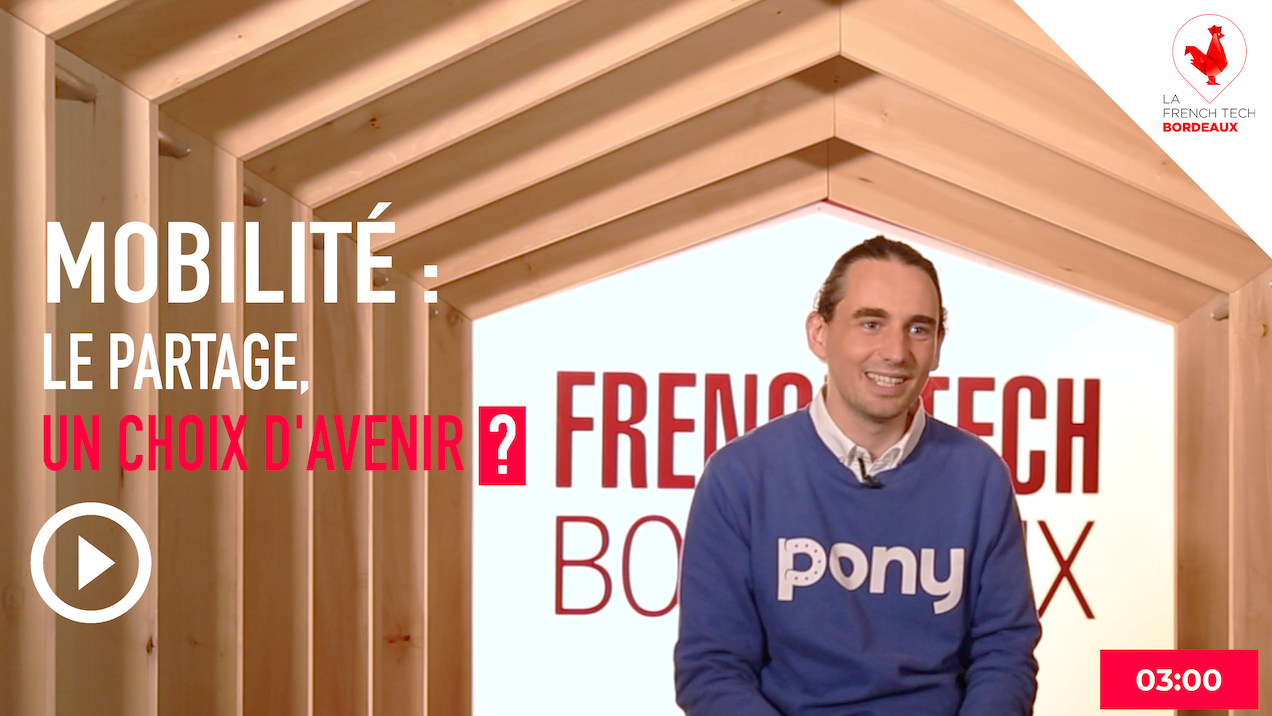 Image de l'évenement French Tech Box E43 – Paul-Adrien Cormerais, Pony – Mobilité : le partage, un choix d’avenir ?