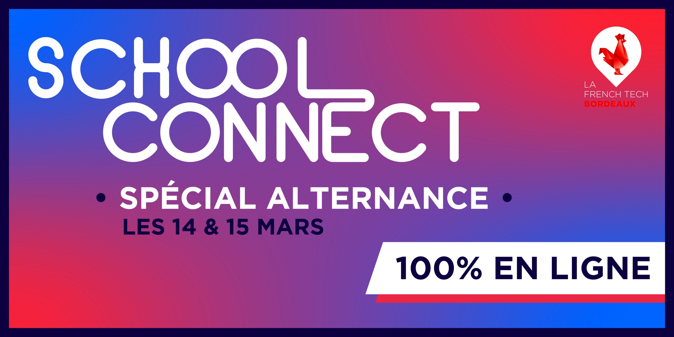 Image de l'évenement Des rencontres écoles – entreprises 100% en ligne lors du School Connect Spécial Alternance les 14 et 15 mars 2024