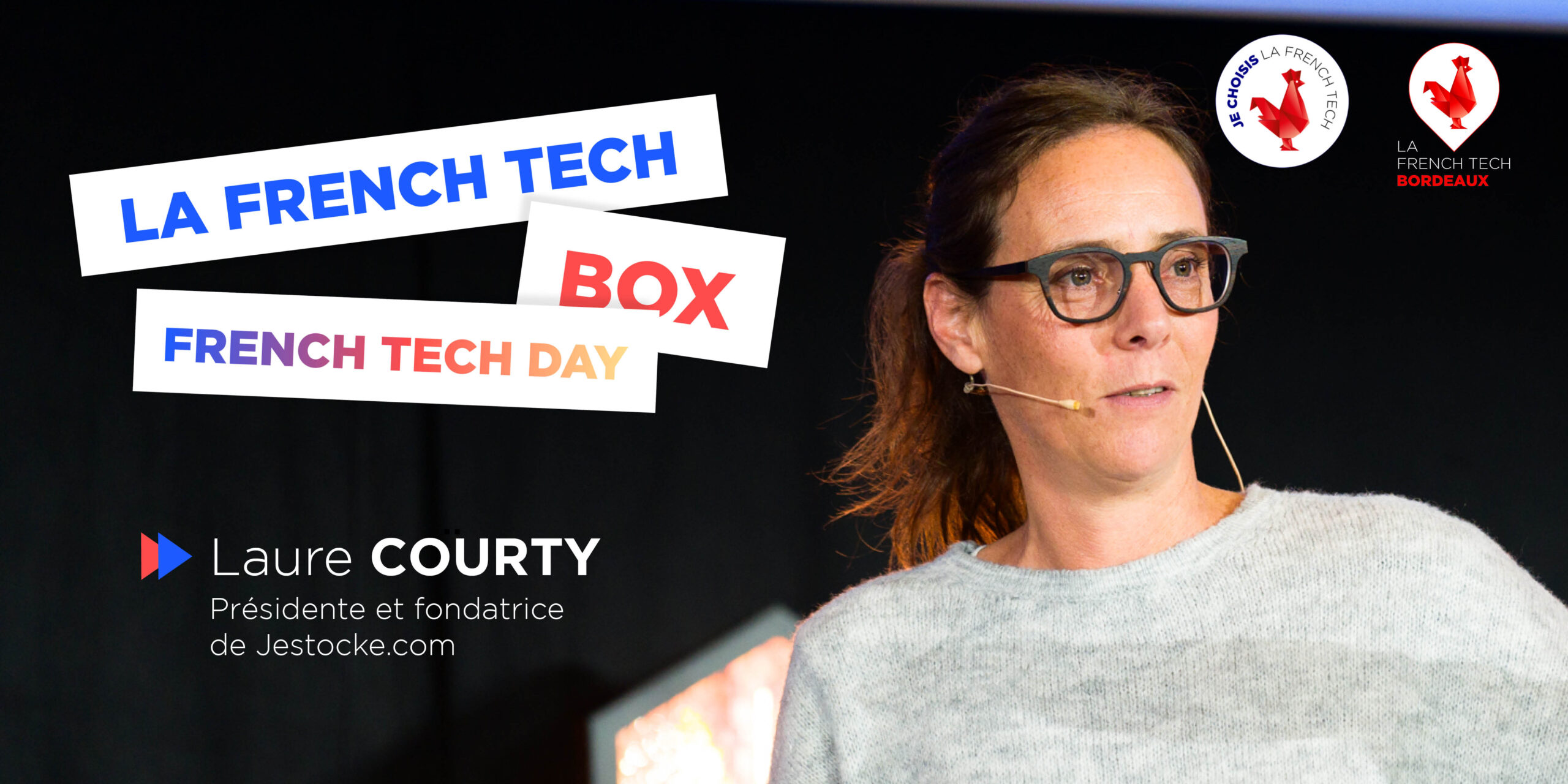 Image de l'évenement La French Tech Box n°20 – Laure Courty, présidente fondatrice de Jestocke.com