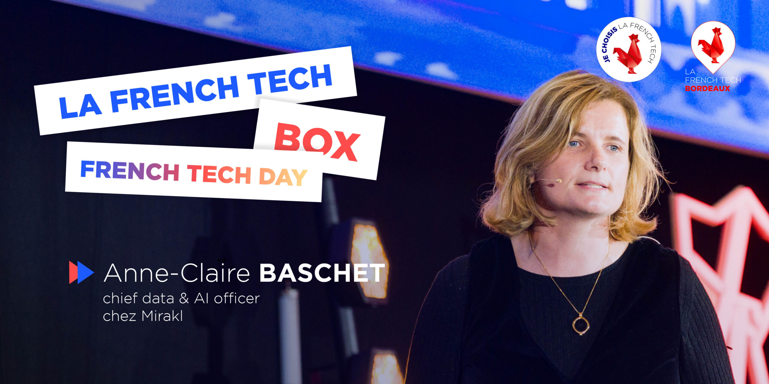 Image de l'évenement La French Tech Box n°21 – Anne-Claire Baschet, chief data & AI officer chez Mirakl