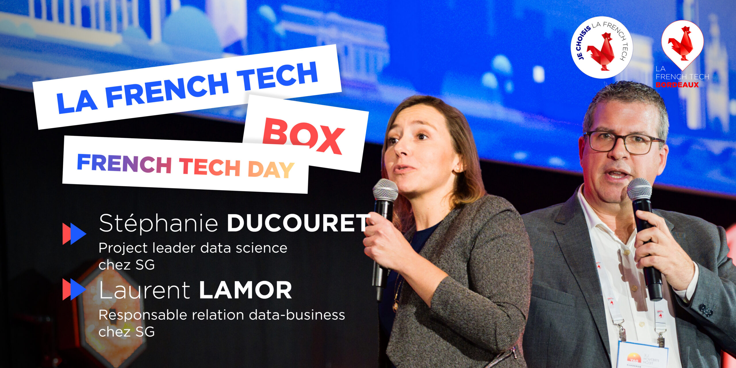Image de l'évenement La French Tech Box n°15 – Stéphanie Ducouret et Laurent Lamor, SG