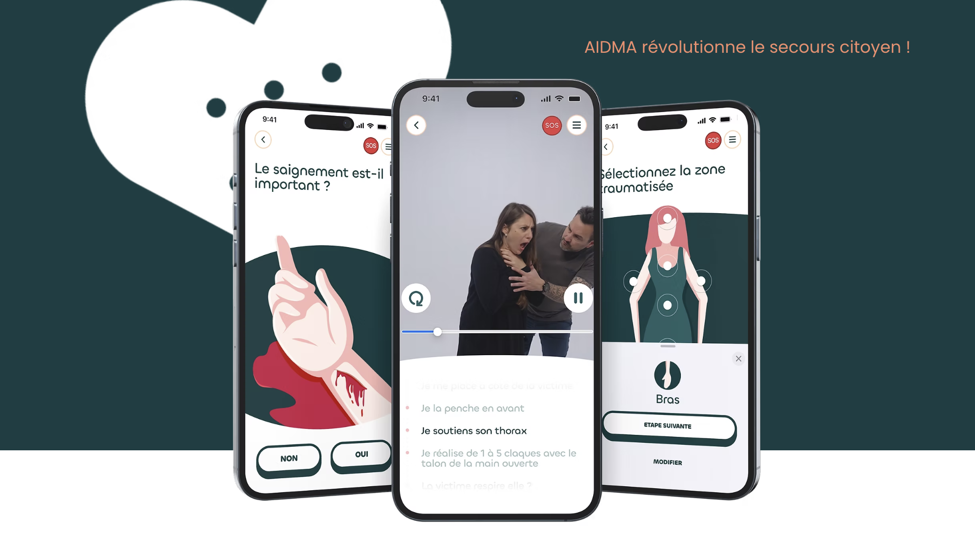 AIDMA, première application d’intervention d’urgence destinée aux entreprises et collectivités