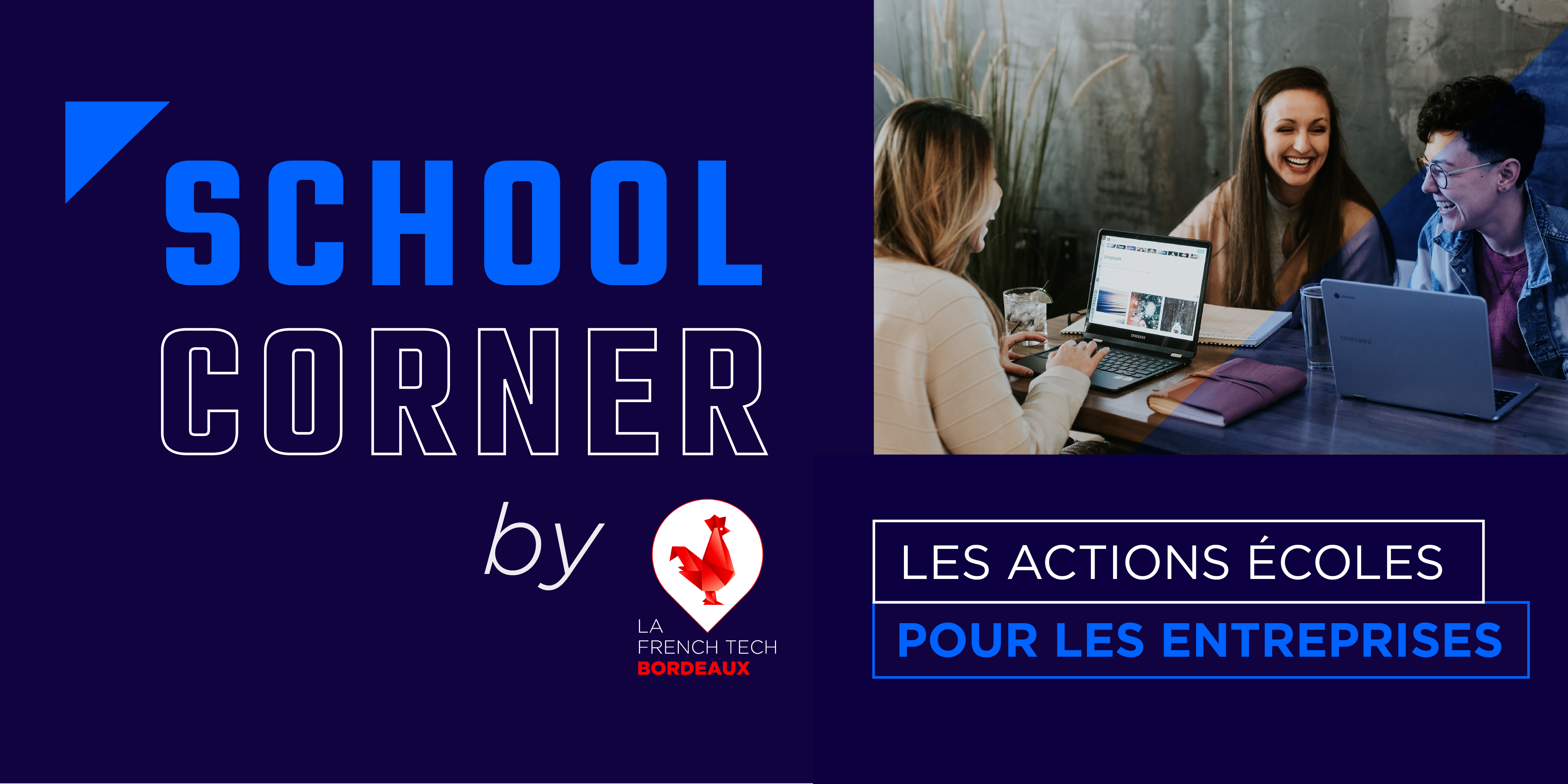 Image de l'évenement School Corner – Les actions écoles pour les entreprises – Mai 2023