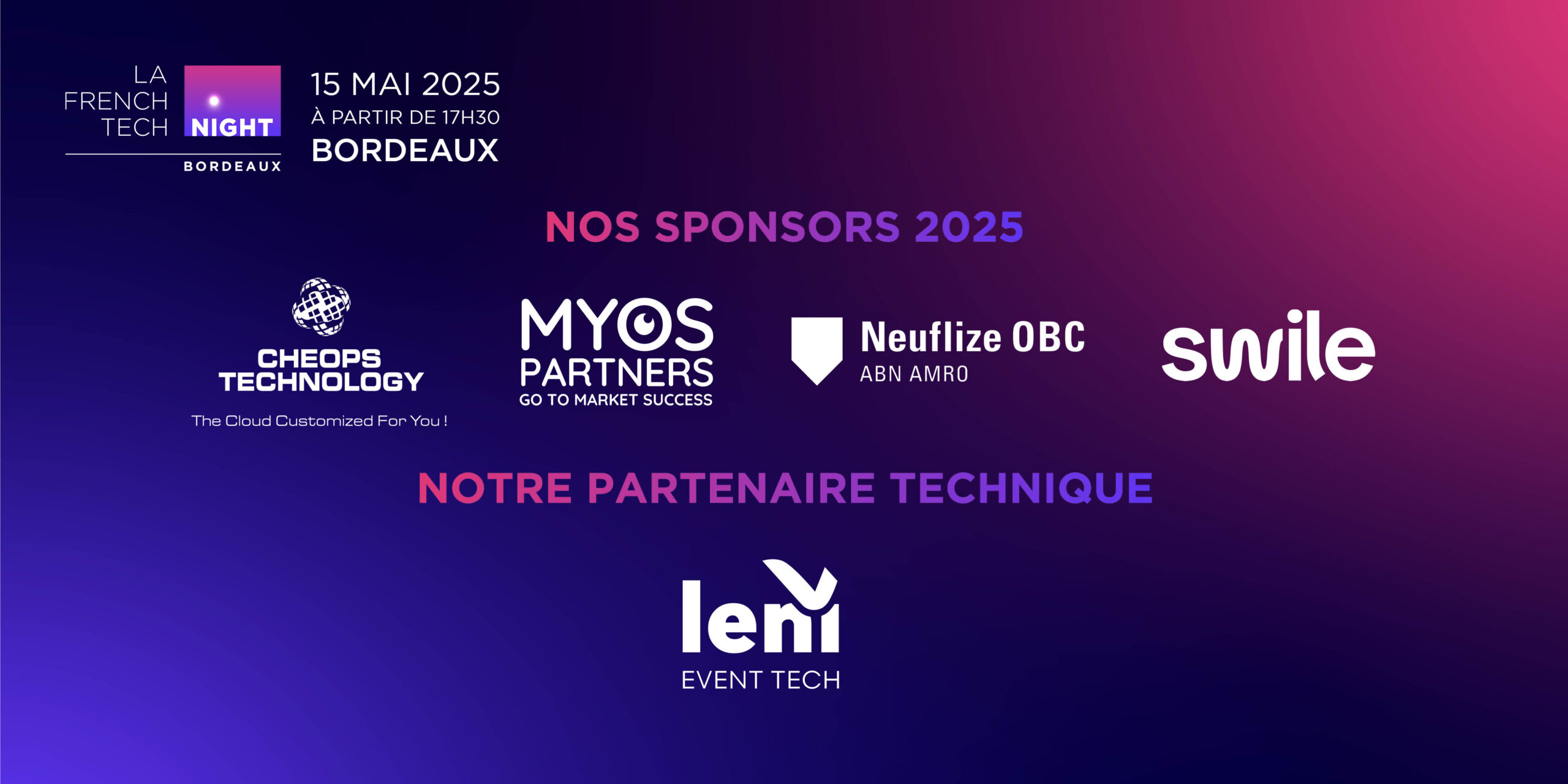 Image de l'évenement La French Tech Night revient le 15 mai prochain pour une 4e édition. 800 décideurs attendus dans un nouveau lieu insolite
