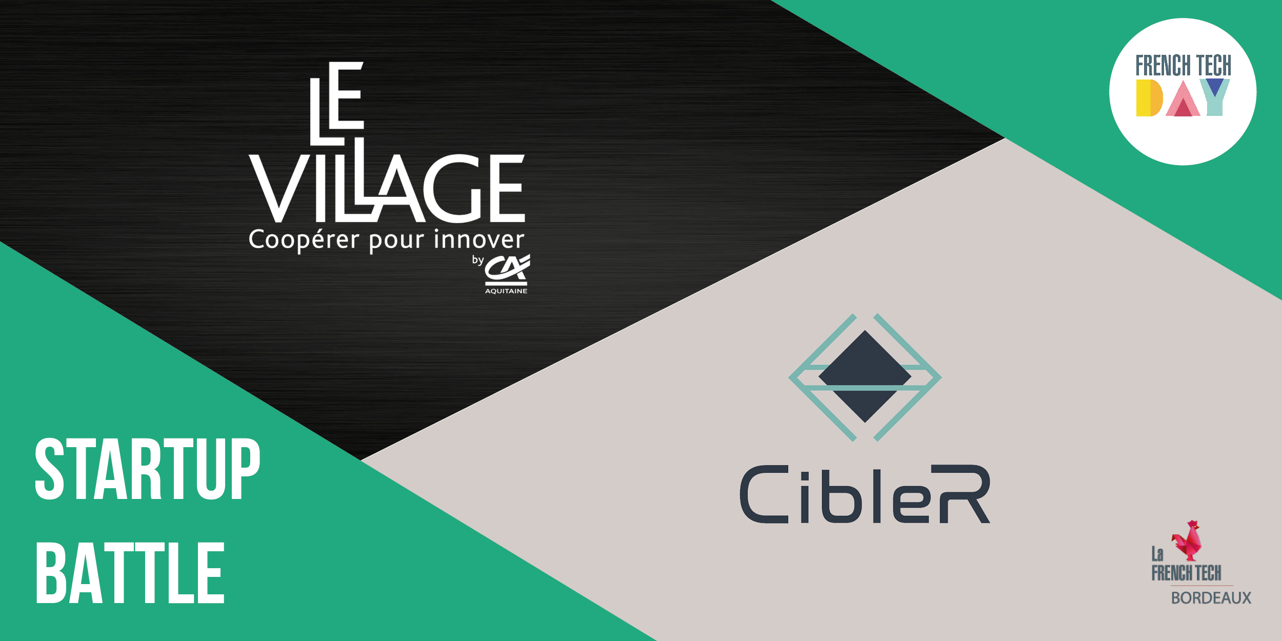 Image de l'évenement Startup Battle | CibleR sélectionné par Le Village by CA Aquitaine !