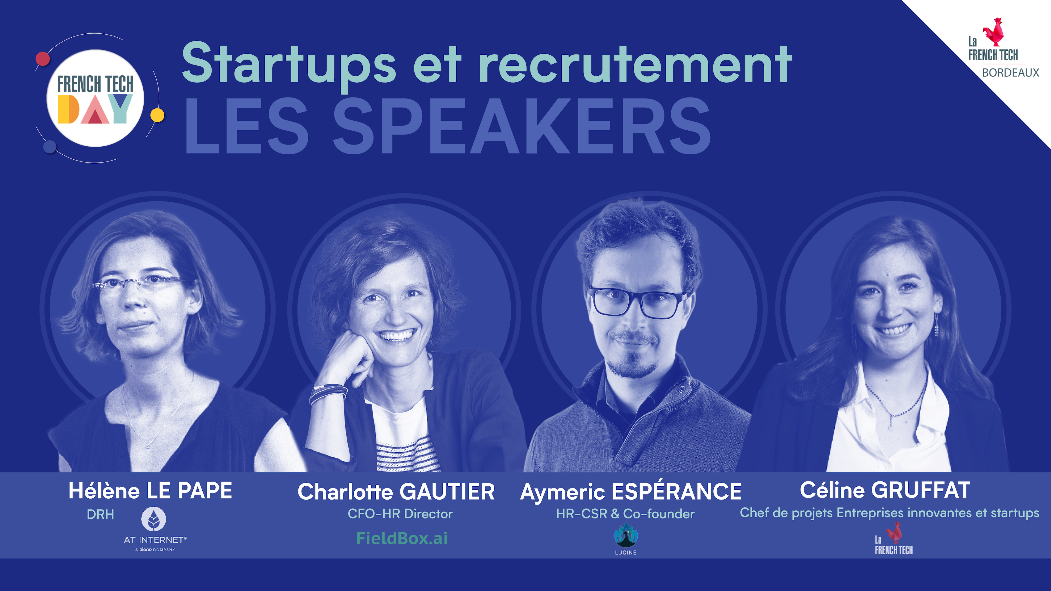 Image de l'évenement French Tech Day 2021 : les speakers du temps fort " Emploi, talents et compétences "