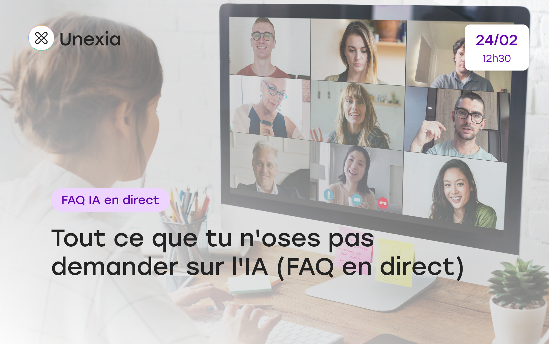 Image de l'évenement Tout ce que tu n'oses pas demander sur l'IA (FAQ en direct)