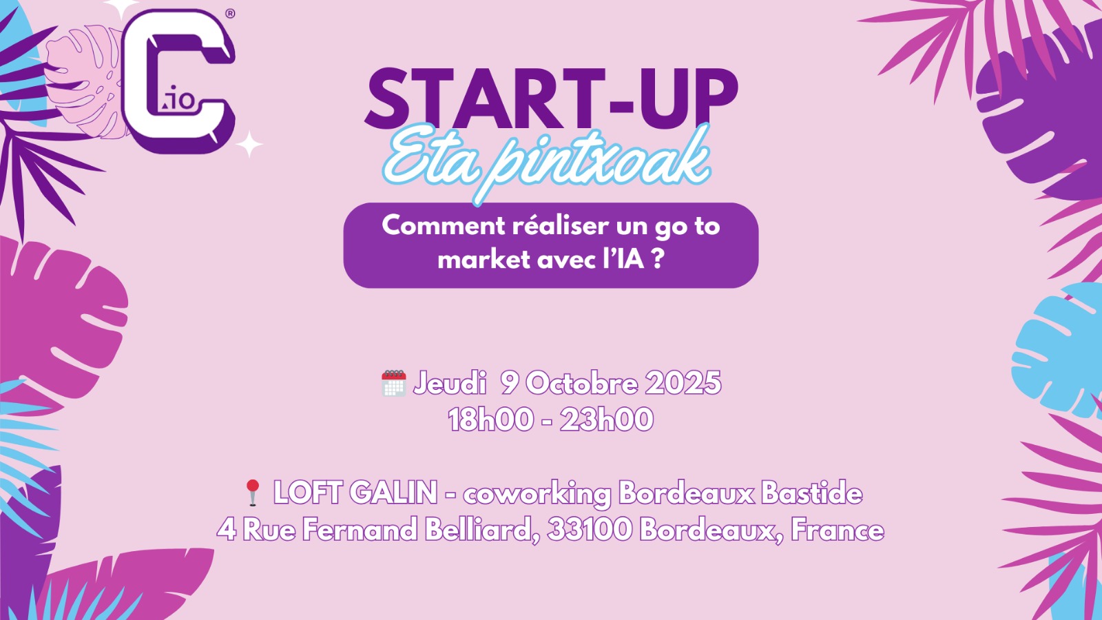 Startups eta Pintxoak (Bordeaux) 🎙️🍷
