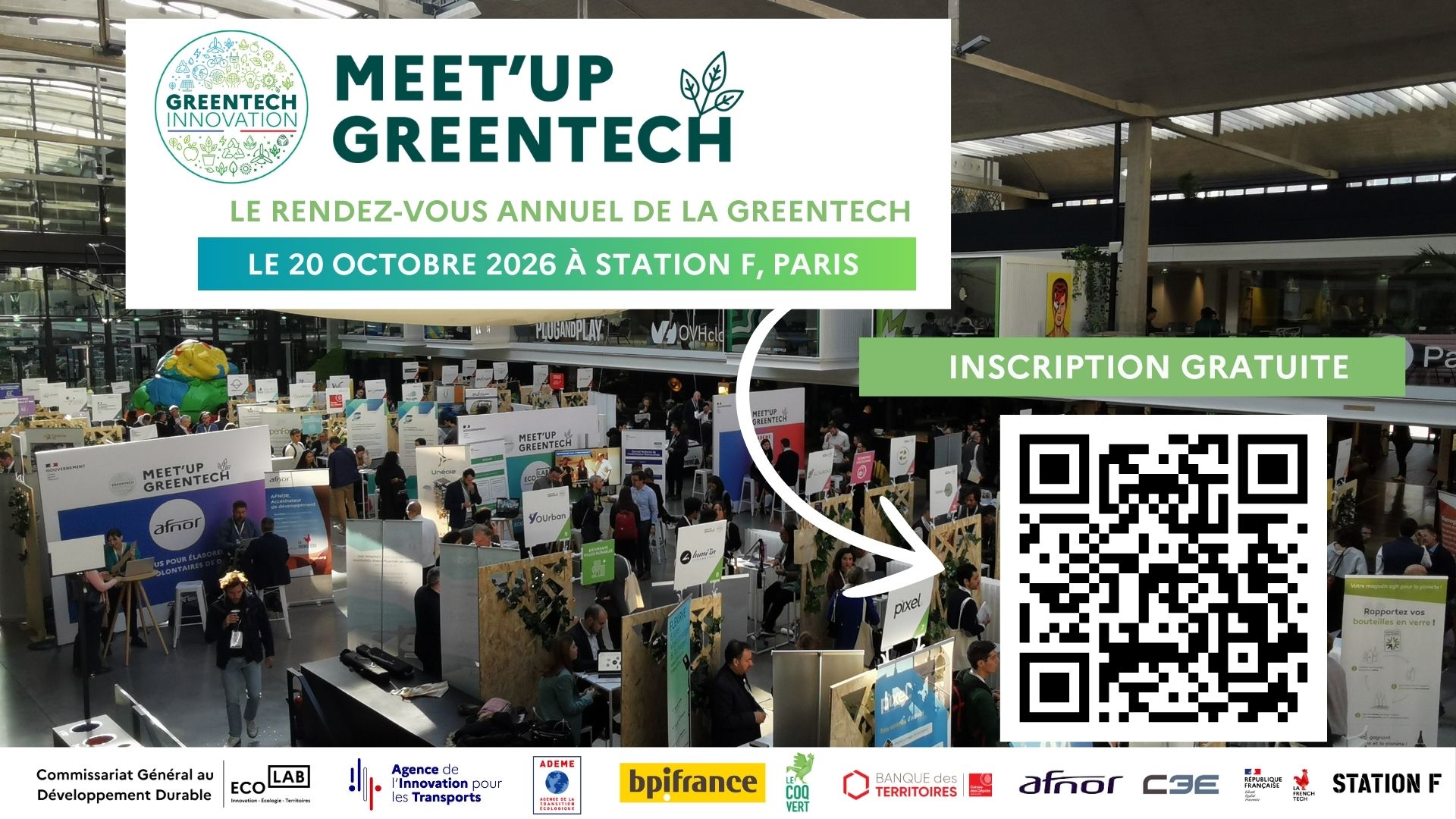 Image de l'événement Meet'Up Greentech 2026