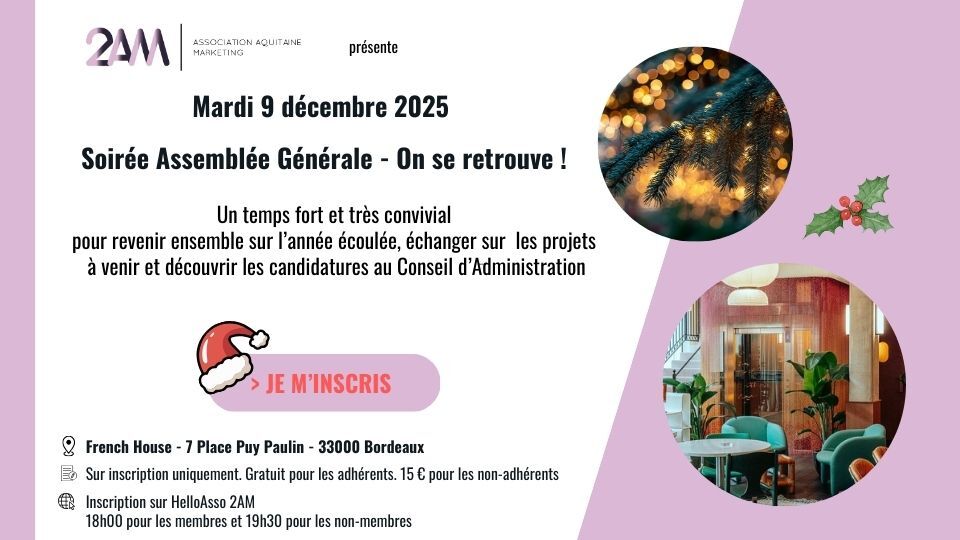 Assemblée générale 2AM