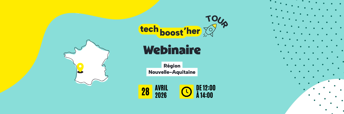 Image de l'évenement Webinaire Tech Boost'Her