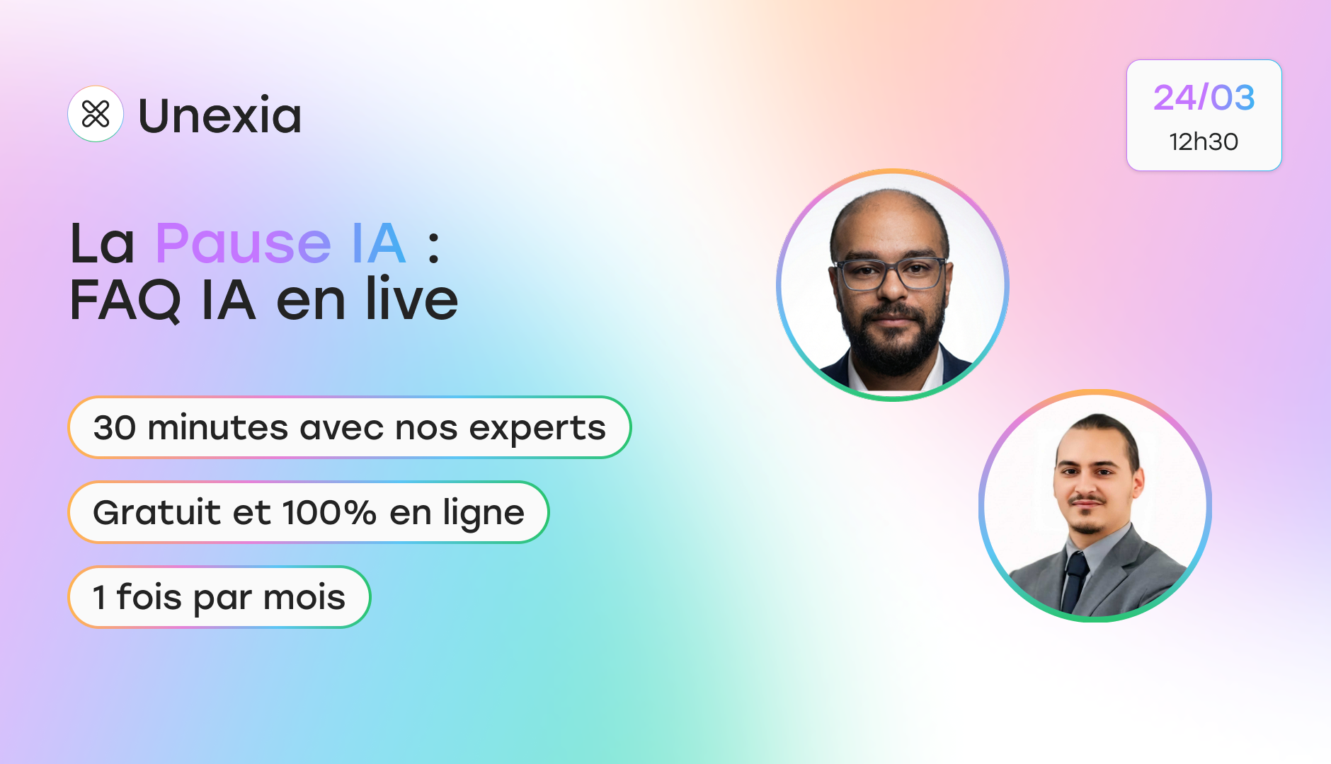 La Pause IA : FAQ IA en live