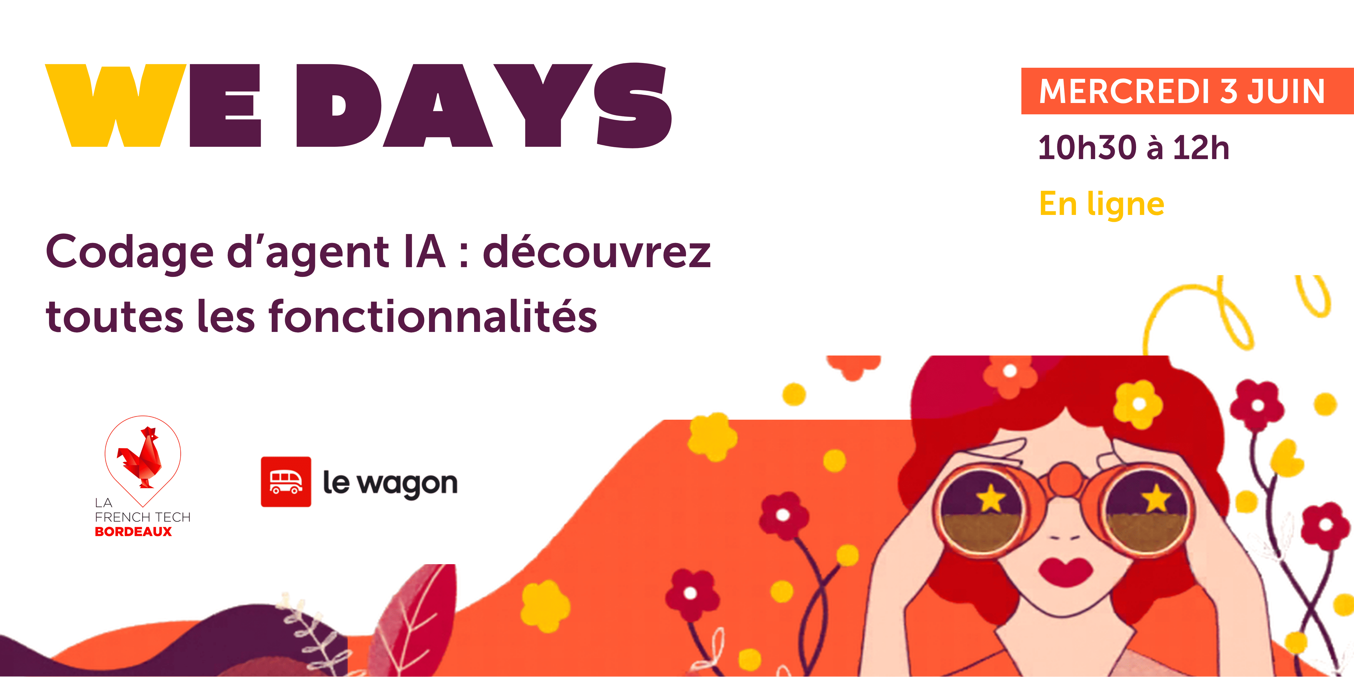 WE Days - Codage d’agent IA : découvrez toutes les fonctionnalités