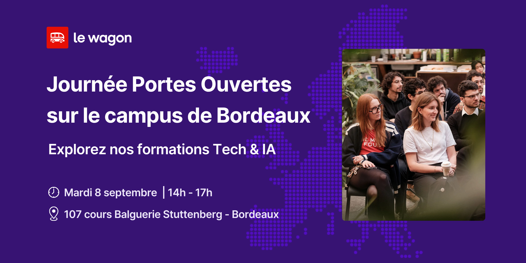 Image de l'évenement Journée Portes Ouvertes au Wagon Bordeaux