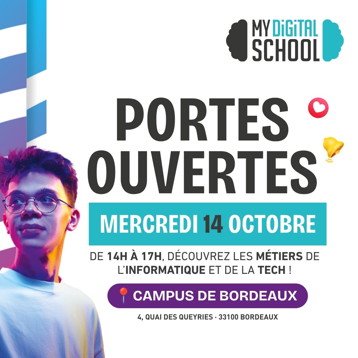 Image de l'évenement Après-midi Portes Ouvertes My Digital School