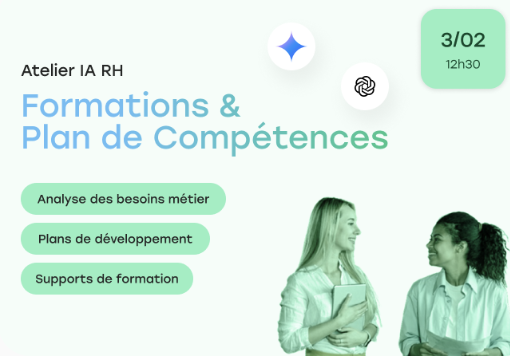 IA RH : plan de formation & développement des compétences