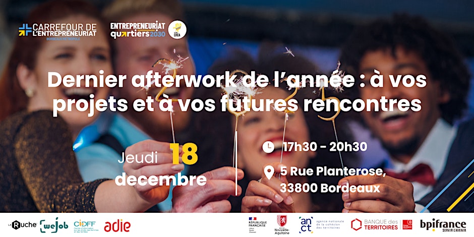 Afterwork Carrefour de l'Entrepreneuriat