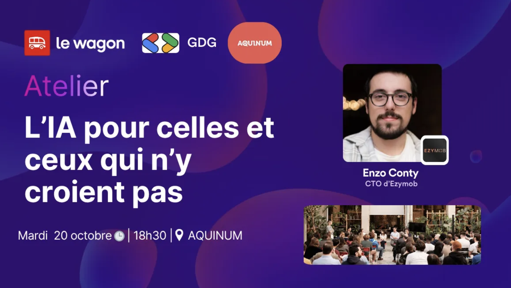 Image de l'événement L’IA pour celles et ceux qui n’y croient pas
