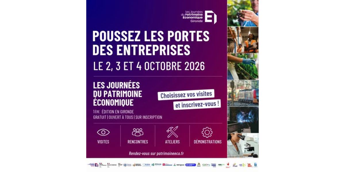 Image de l'évenement Journées du Patrimoine Économique