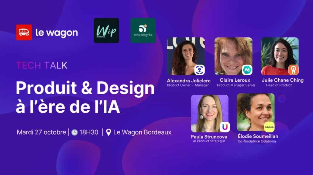 Image de l'événement Produit & design à l’ère de l’IA