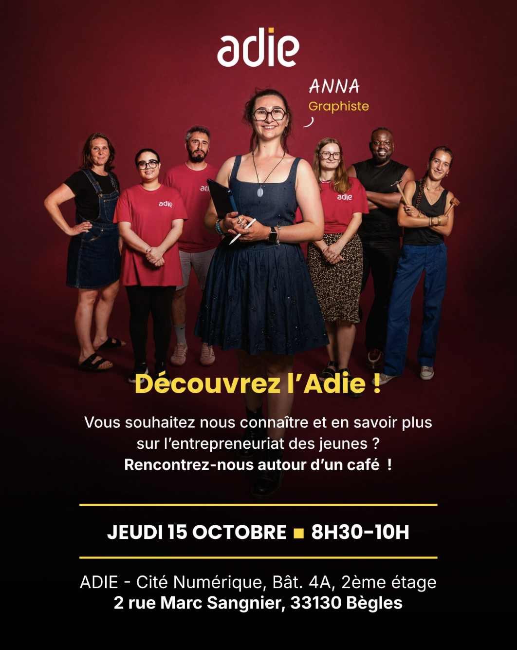 Image de l'événement Entreprendre jeunes et concrétiser leurs idées : elles l'ont fait !