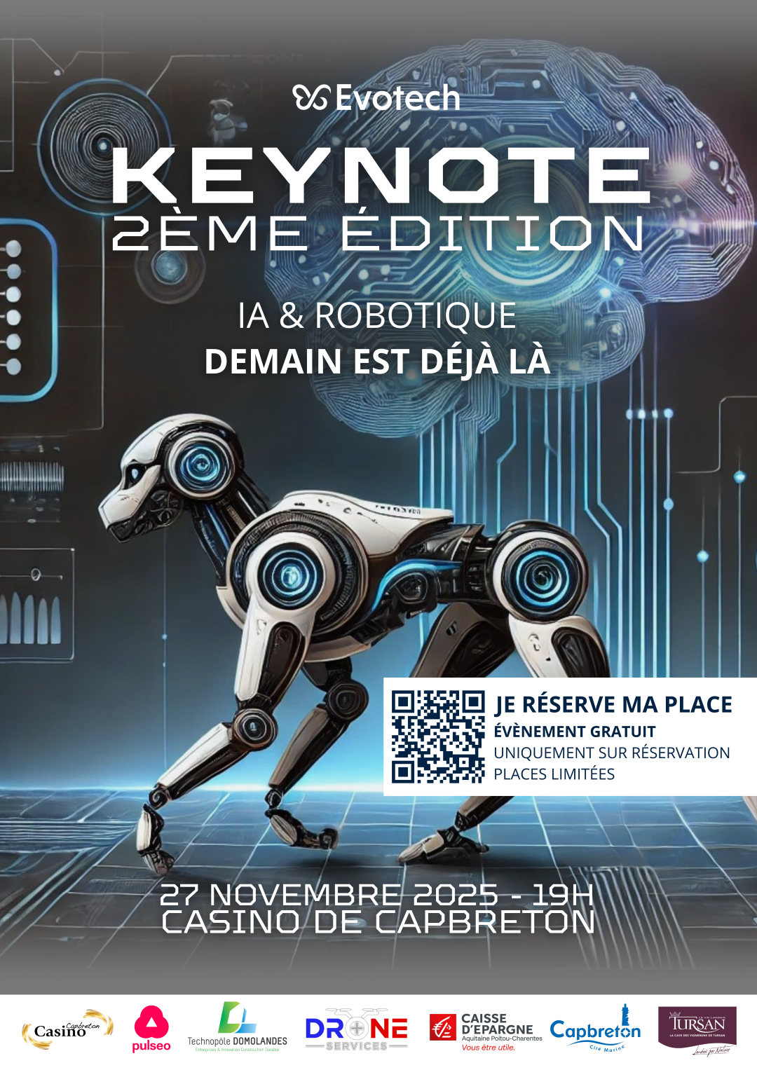 Image de l'évenement KEYNOTE 2025 - DEMAIN EST DEJA LA