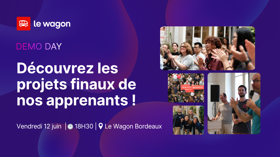 Image de l'évenement Demo Day : Découvrez les projets finaux de nos apprenants