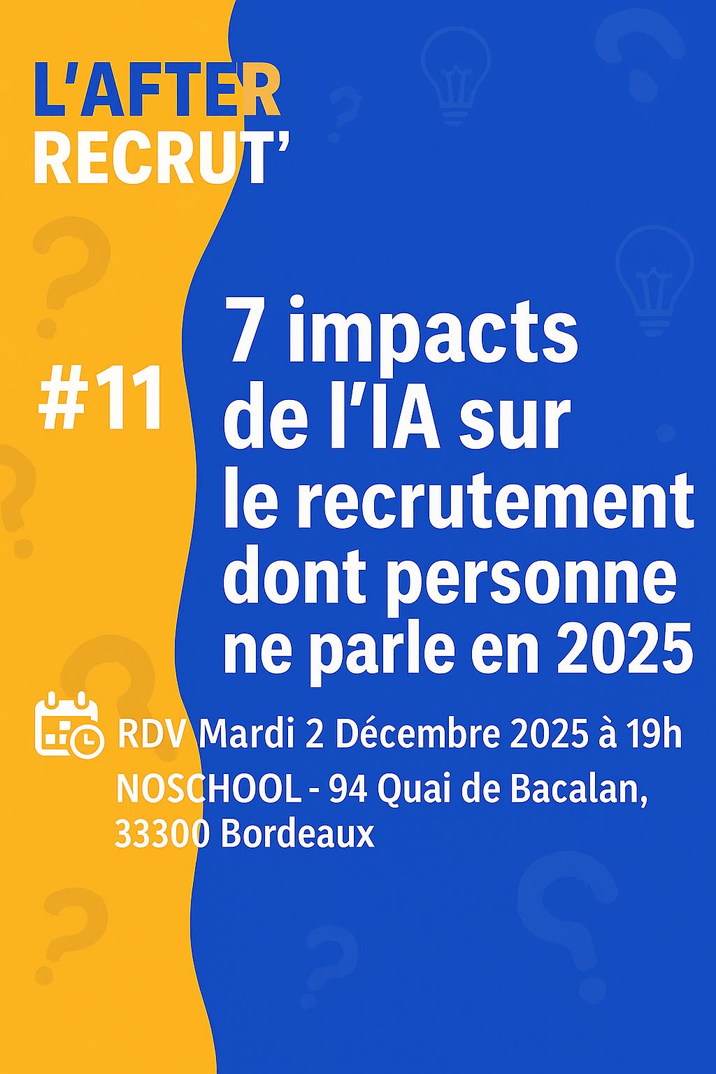 L'After Recrut' Bordeaux